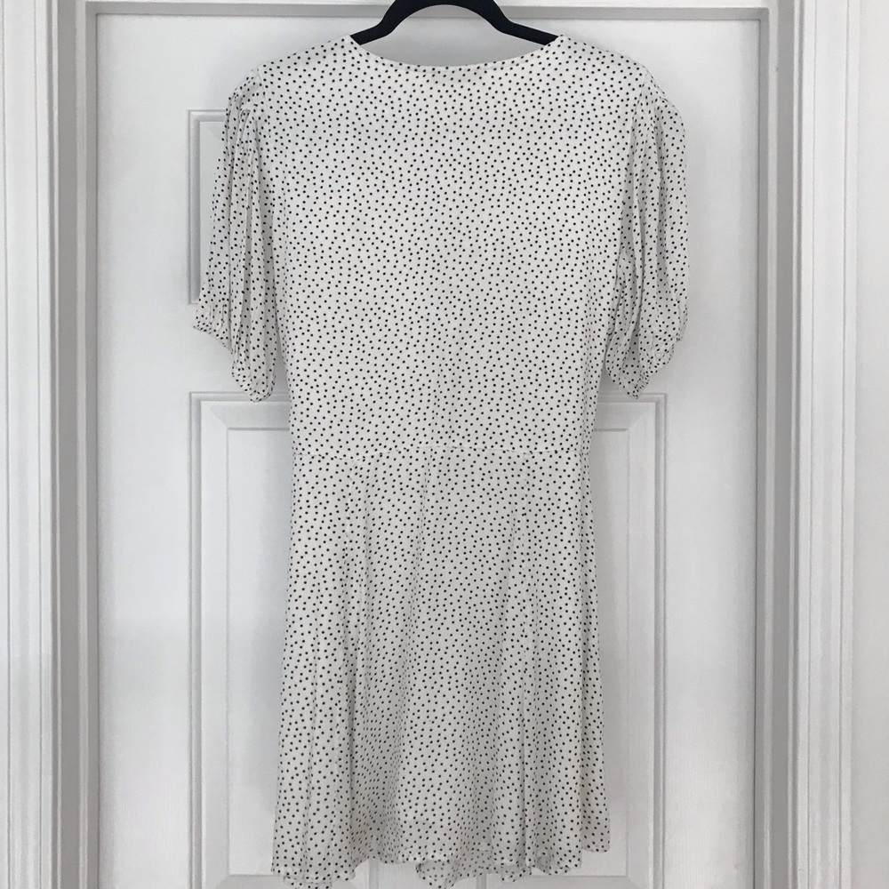 Abercrombie & Fitch NWT Puff Sleeve Button Down Mini Dress - Picture 5 of 10
